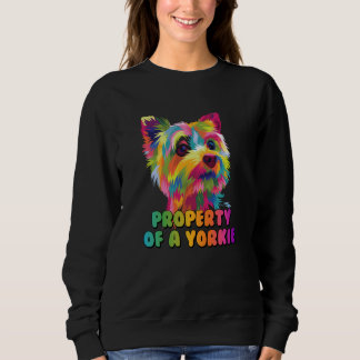 Property of a Yorkie Yorkshire Terrier Dog  1 T Shirt