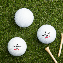 Property Of Golf Dad Fathers Day Design