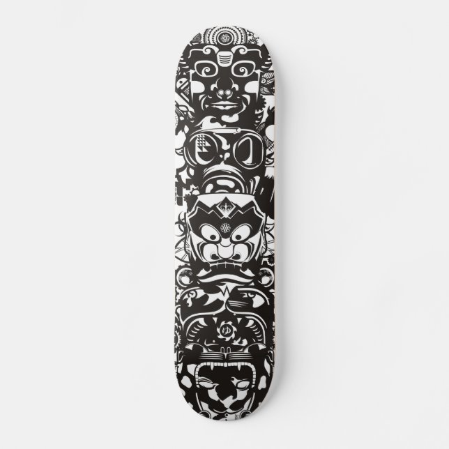 Prophecy Totem Mini Skateboard Bräda 18,7 Cm (Framsida)