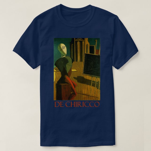 Prophet 1915 från Giorgio de Chirico T Shirt (Design framsida)