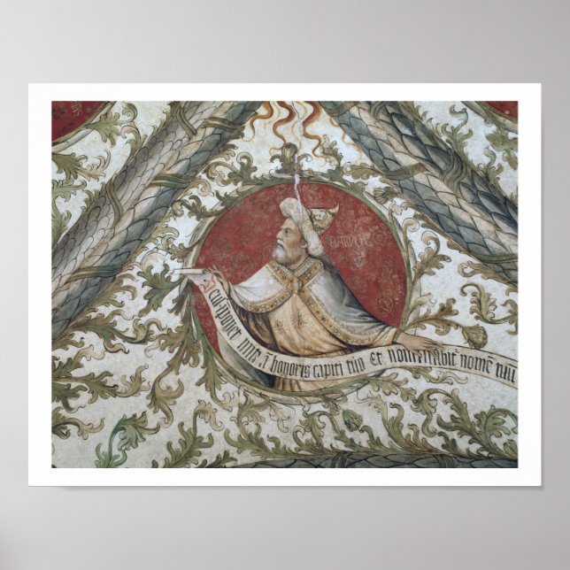 Prophet Baruch från Loggia d'Annunciazion Poster (Framsidan)