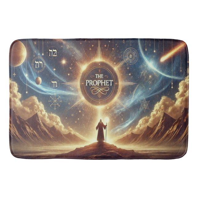 "Prophet" Bath Mat: Steg in i en S-sanktion Badrumsmatta (Framsidan)