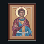 Prophet Daniel Prayer Card Vykort<br><div class="desc">Troparjonet för profeten Daniel trycks på baksidan.</div>