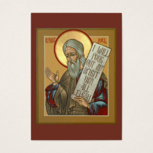 Prophet Joel Mini Prayer Card Visitkort