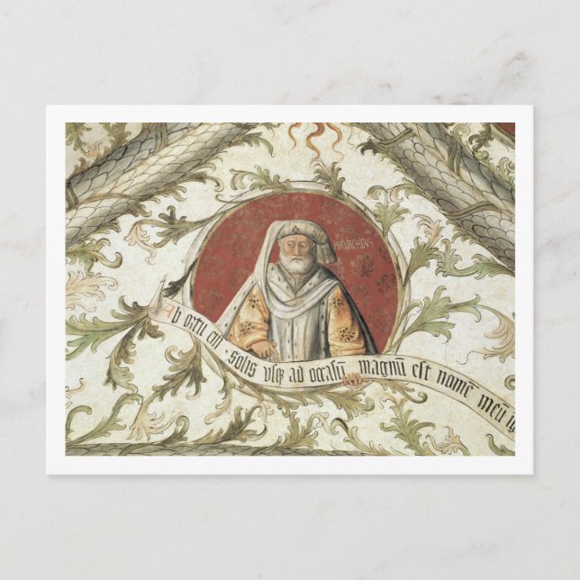 Prophet Malachi från Loggia d'Annunciazio Vykort (Framsida)