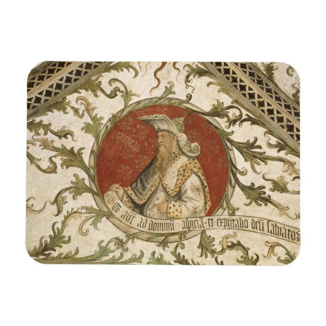 Prophet Micah, från Loggia d'Annunciazione Magnet (Horisontell)