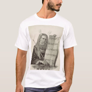 Prophet Moses med lagens tabletter T Shirt