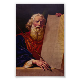 Prophet Moses on Mount Sinai – High-Fidelity Epic  Fototryck