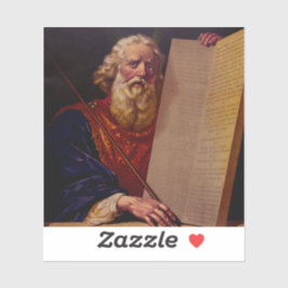 Prophet Moses on Mount Sinai – High-Fidelity Epic  Klistermärken