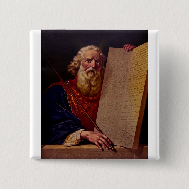 Prophet Moses on Mount Sinai – High-Fidelity Epic  Knapp (Framsida)