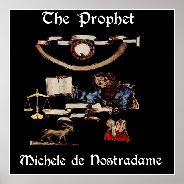 Prophet Nostradamus poster (Framsidan)