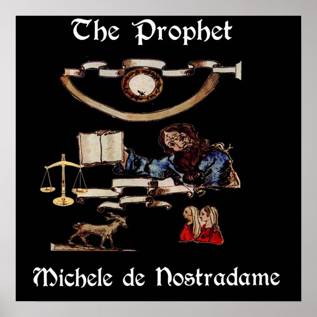 Prophet Nostradamus poster (Framsidan)