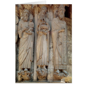Prophet Simeon, St John the Baptist Hälsningskort