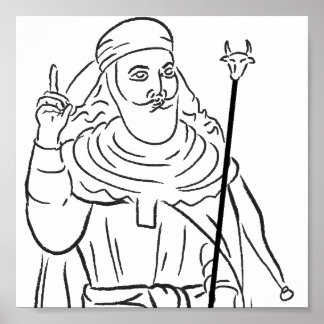 Prophet Zarathustra Poster