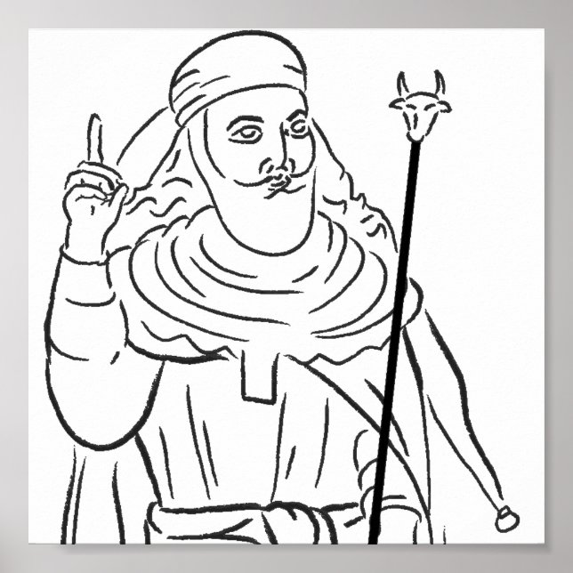 Prophet Zarathustra Poster (Framsidan)