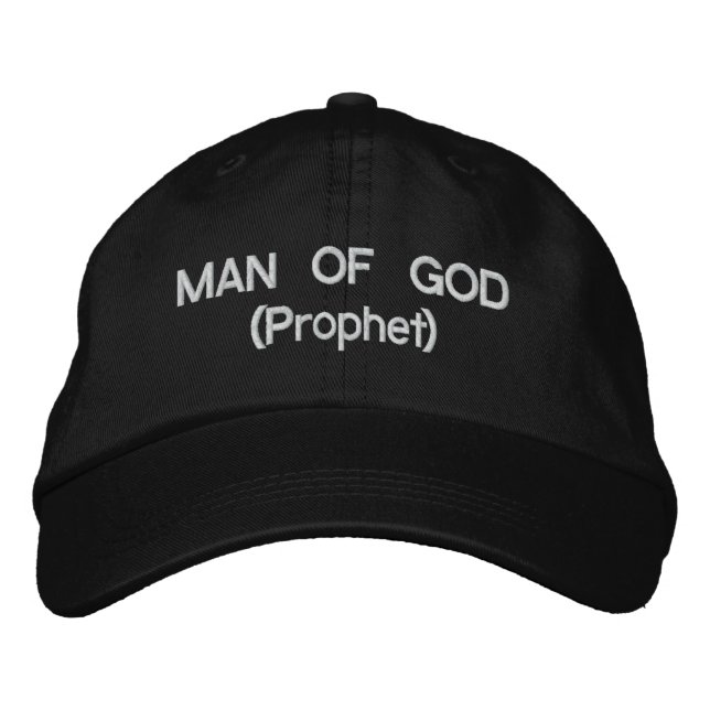 Prophetens hatt broderad keps (Framsida)