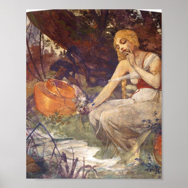 Prophetess Alphonse Mucha Poster (Framsidan)