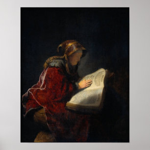 Prophetessen Anna Poster