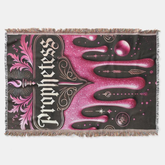 Prophetessens slarvslik: täckt av komfort. filt (Framsidan)