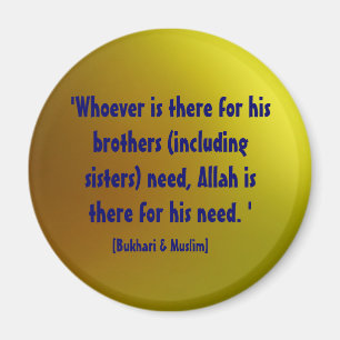 Prophetic citationsteckenmagnet magnet