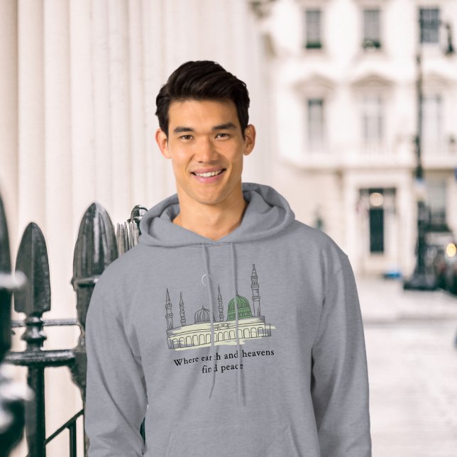 Prophets moské Hoodie: Elegant, fredliga islamiste Hoodie (Skapare uppladdad)