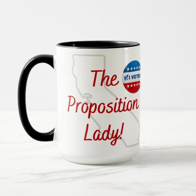 Proposition Lady Mug - Klassisk Mugg (Vänster)