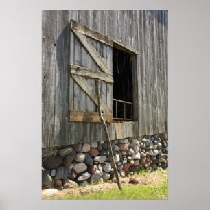 Propped ladugårddörr poster