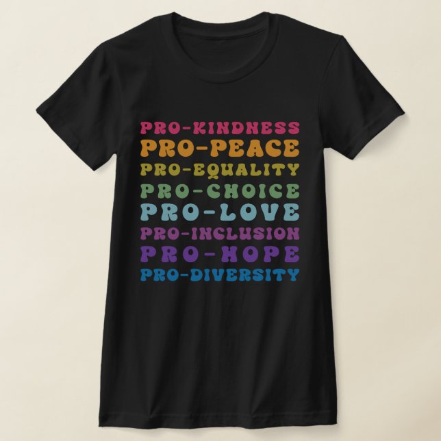 ProPro Pro-vänlighet för kärlek Pro T Shirt (Laydown)