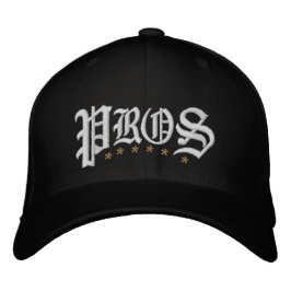 Pros 2.0 Golf Embroized Baseball Cap Broderad Keps