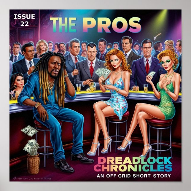 PROS - DREADLOCK CHRONICLES ISSUE 22 POSTER (Framsidan)