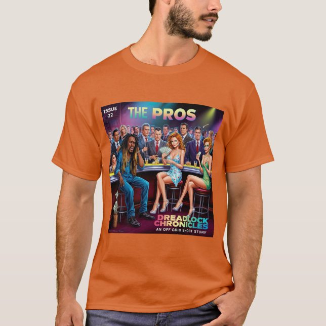 PROS - DREADLOCK CHRONICLES ISSUE 22 T SHIRT (Framsida)