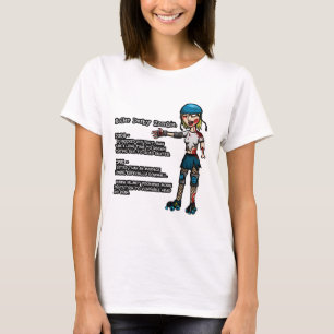 Pros - och - lurar den rullDerby zombien T Shirt