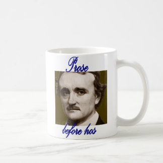 Prosa för hos som EG presenterar. Poe Kaffemugg