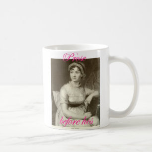 Prosa för hos som presenterar Jane Austen Kaffemugg