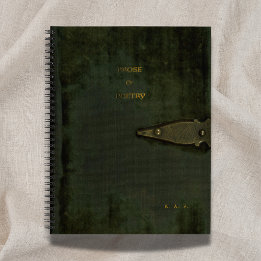 Prosa & Poesi Präglad Moss Sammet Utseende Journal