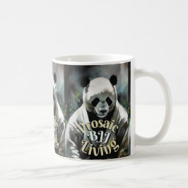 Prosaic Living BJJ Panda Kaffemugg