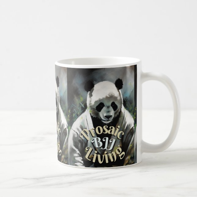 Prosaic Living BJJ Panda Kaffemugg (Höger)