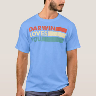 Proscience Atheist-anhängare till Darwin 1717 T Shirt