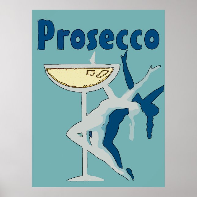 Prosecco Dancer Poster (Framsidan)