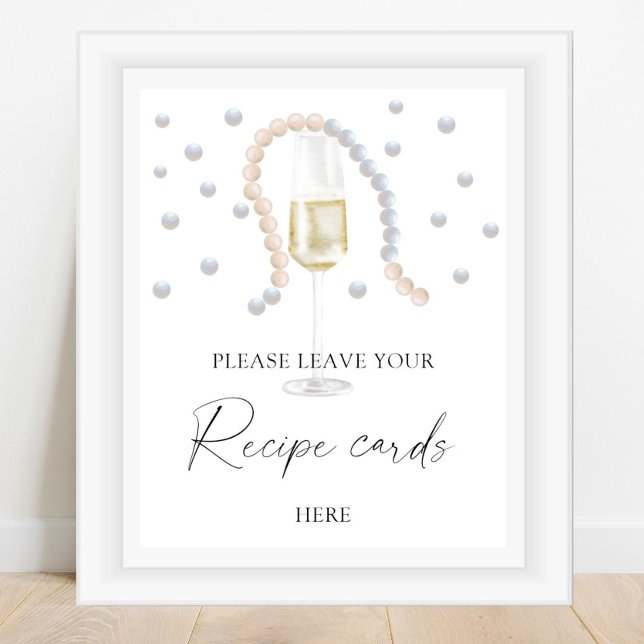 Prosecco - Ditt receptkort här Poster (Skapare uppladdad)