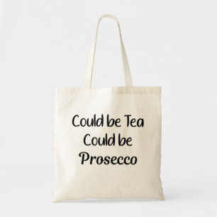 Prosecco Gift, kan vara Tea, kan vara Prosecco Tygkasse