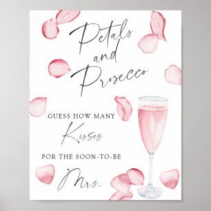 Prosecco - hur många kysser möhippan? poster