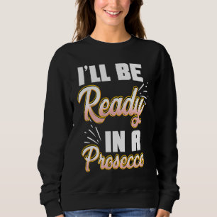 Prosecco Kärlek Roligt Vin Champagne T Shirt