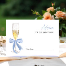 Prosecco Möhippa Advice for Bride Card