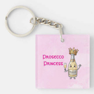 Prosecco-Prinsessa Nyckelring
