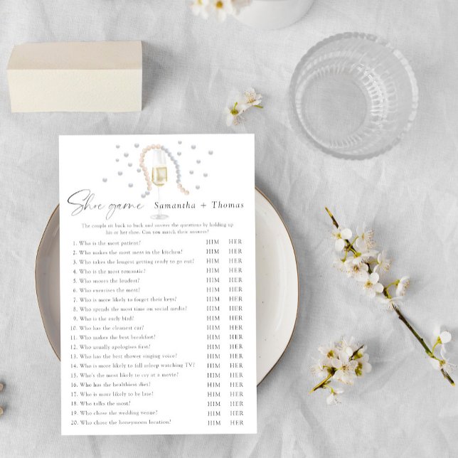 Prosecco Shoe möhippa-spel (Skapare uppladdad)