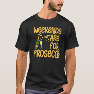 Prosecco Vin Champagne Cocktails Ro Flaska Ital T Shirt