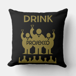 Prosecco Vin Drinkers Kudde