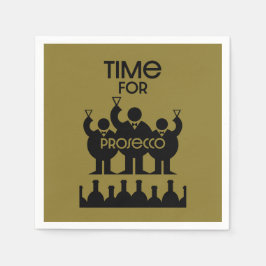 Prosecco Vin Drinkers Pappersservett