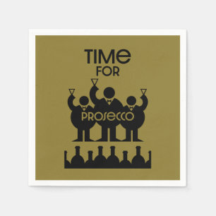 Prosecco Vin Drinkers Pappersservett